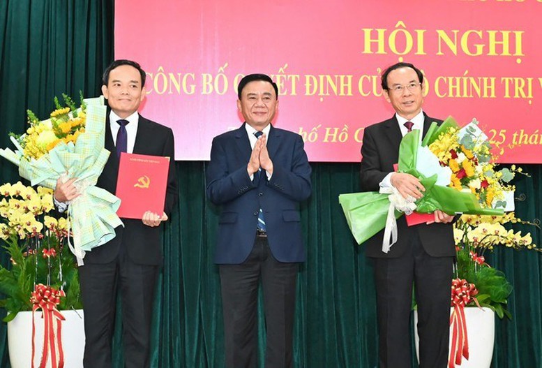 Đồng chí Trần Lưu Quang làm Bí thư Thành ủy TPHCM- Ảnh 1.