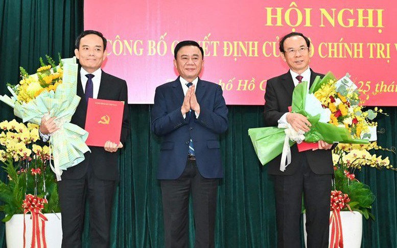 Đồng chí Trần Lưu Quang làm Bí thư Thành ủy TPHCM