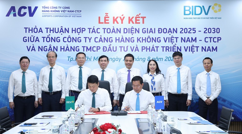 BIDV và ACV ký kết hợp tác toàn diện giai đoạn 2025-2030- Ảnh 1.