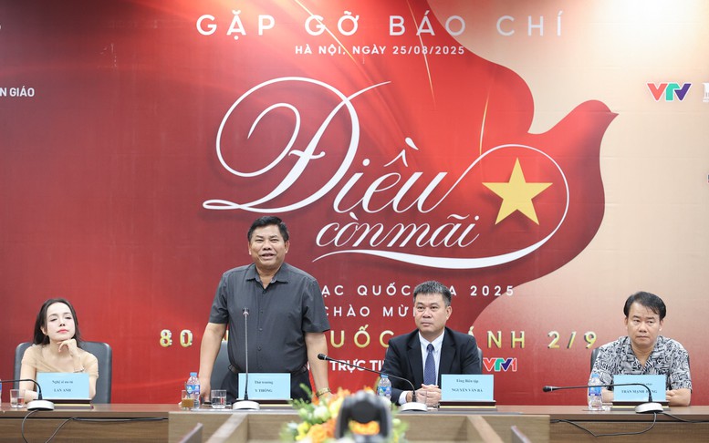 Hòa nhạc Quốc gia “Điều còn mãi 2025” kể câu chuyện lịch sử bằng âm nhạc