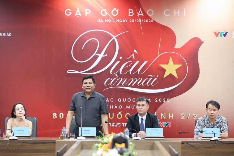Hòa nhạc Quốc gia “Điều còn mãi 2025” kể câu chuyện lịch sử bằng âm nhạc- Ảnh 1.