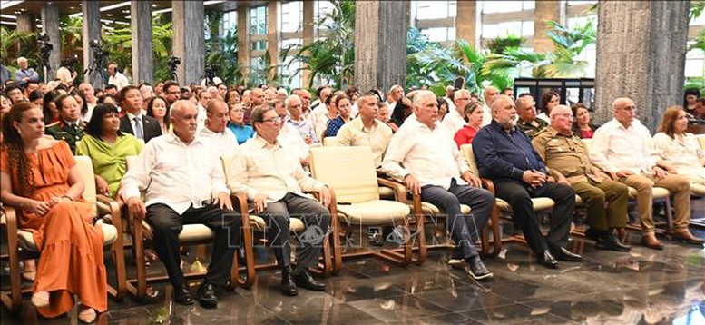 Ban Chấp hành Trung ương Đảng Cộng sản Cuba long trọng tổ chức Lễ kỷ niệm 80 năm Quốc khánh Việt Nam- Ảnh 1.