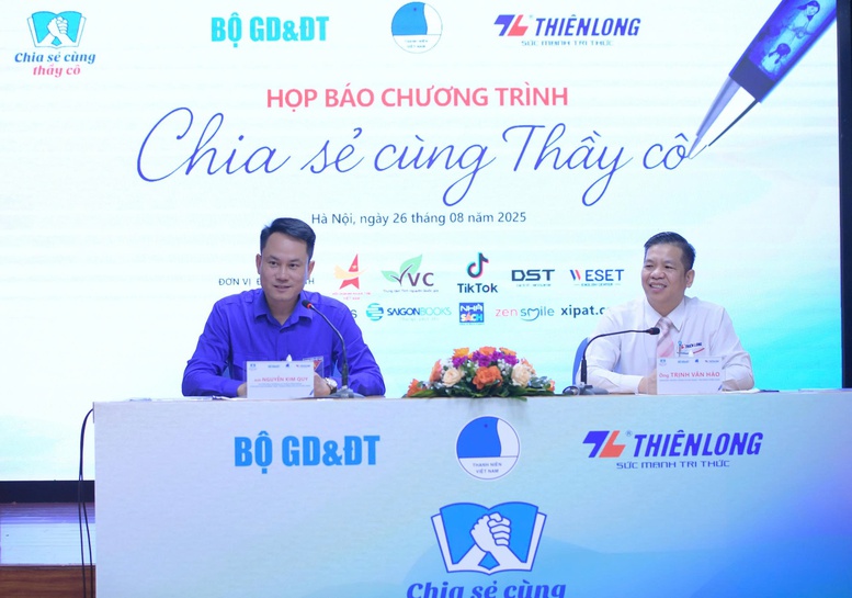 'Chia sẻ cùng thầy cô' 2025 tri ân 80 thầy, cô giáo tiêu biểu nhất- Ảnh 1.