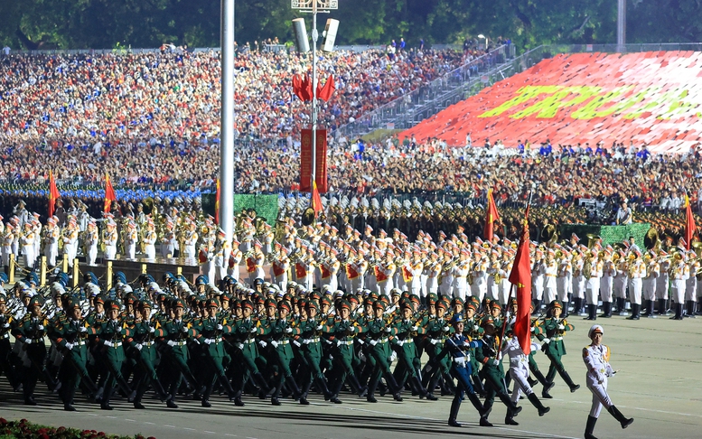 Sơ duyệt Diễu binh, diễu hành A80: Thể hiện khí thế hào hùng, sức mạnh của lực lượng vũ trang nhân dân