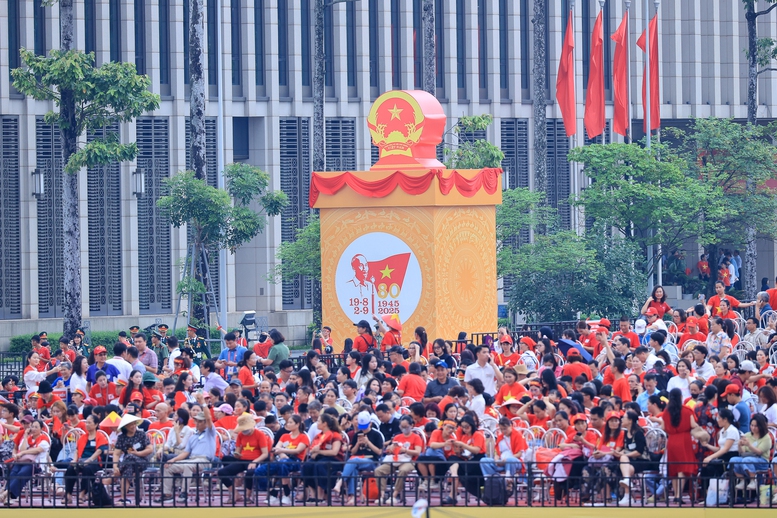 Không khí phấn khởi trước Lễ Sơ duyệt diễu binh, diễu hành 80 năm Quốc khánh- Ảnh 3.