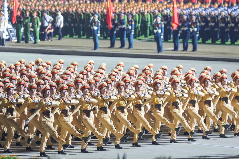Sơ duyệt Diễu binh, diễu hành A80: Thể hiện khí thế hào hùng, sức mạnh của lực lượng vũ trang nhân dân- Ảnh 6.