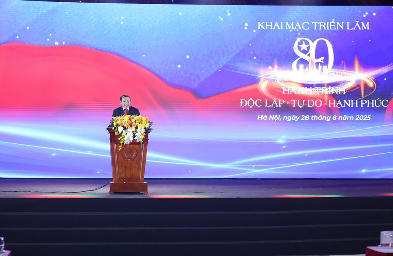 TỔNG THUẬT: Khai mạc trọng thể Triển lãm thành tựu đất nước “80 năm hành trình Độc lập - Tự do - Hạnh phúc”- Ảnh 5.
