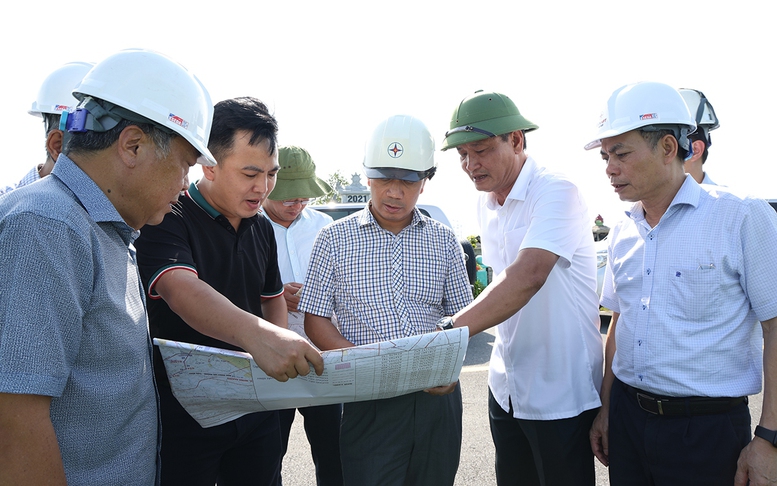 Đôn đốc tiến độ dự án đường dây 500kV Hải Phòng – Thái Bình