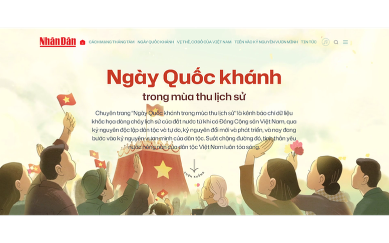 Giới thiệu các ấn phẩm đặc biệt và Triển lãm tương tác '80 năm rạng rỡ non sông-Con đường Độc lập'