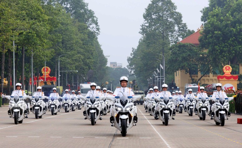 Bộ Công an tổ chức lễ xuất quân bảo đảm tuyệt đối an ninh, an toàn sự kiện A80- Ảnh 3.