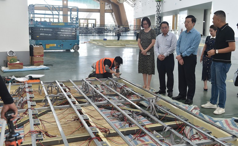 Đẩy nhanh tiến độ triển khai Triển lãm kỷ niệm 80 năm Ngày Quốc khánh- Ảnh 4.