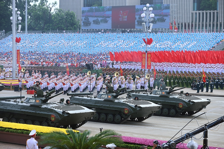 TỔNG THUẬT: Lễ Tổng duyệt chương trình diễu binh, diễu hành kỷ niệm 80 năm Quốc khánh 2/9- Ảnh 43.