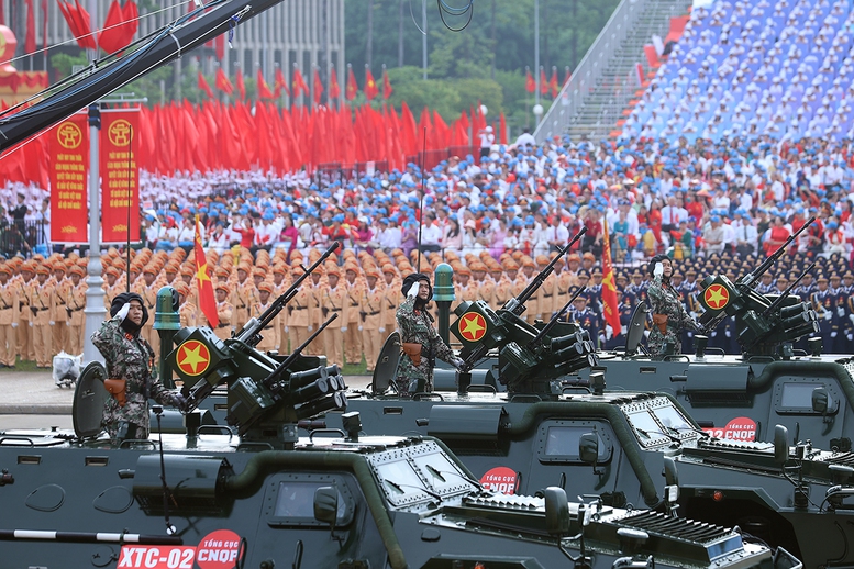 TỔNG THUẬT: Lễ Tổng duyệt chương trình diễu binh, diễu hành kỷ niệm 80 năm Quốc khánh 2/9- Ảnh 44.