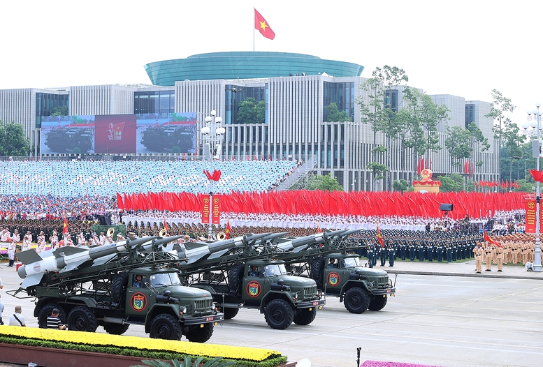 TỔNG THUẬT: Lễ Tổng duyệt chương trình diễu binh, diễu hành kỷ niệm 80 năm Quốc khánh 2/9- Ảnh 48.