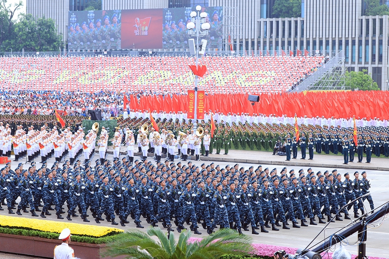 TỔNG THUẬT: Lễ Tổng duyệt chương trình diễu binh, diễu hành kỷ niệm 80 năm Quốc khánh 2/9- Ảnh 25.