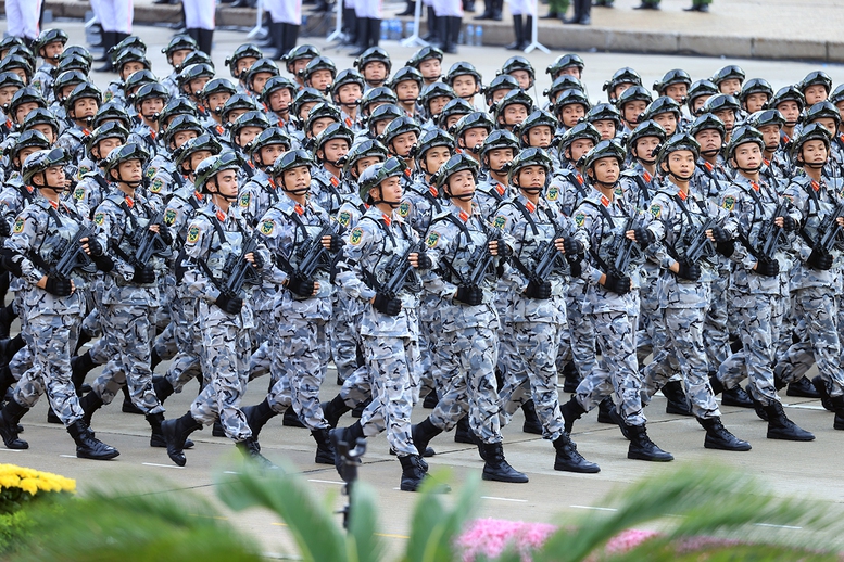 TỔNG THUẬT: Lễ Tổng duyệt chương trình diễu binh, diễu hành kỷ niệm 80 năm Quốc khánh 2/9- Ảnh 17.