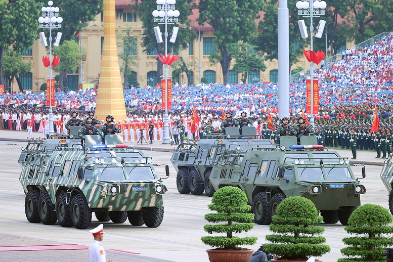 TỔNG THUẬT: Lễ Tổng duyệt chương trình diễu binh, diễu hành kỷ niệm 80 năm Quốc khánh 2/9- Ảnh 53.