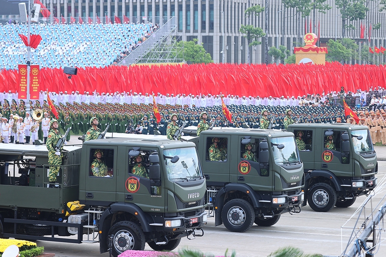 TỔNG THUẬT: Lễ Tổng duyệt chương trình diễu binh, diễu hành kỷ niệm 80 năm Quốc khánh 2/9- Ảnh 49.
