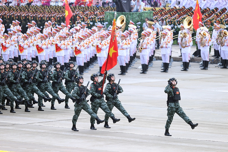 TỔNG THUẬT: Lễ Tổng duyệt chương trình diễu binh, diễu hành kỷ niệm 80 năm Quốc khánh 2/9- Ảnh 37.
