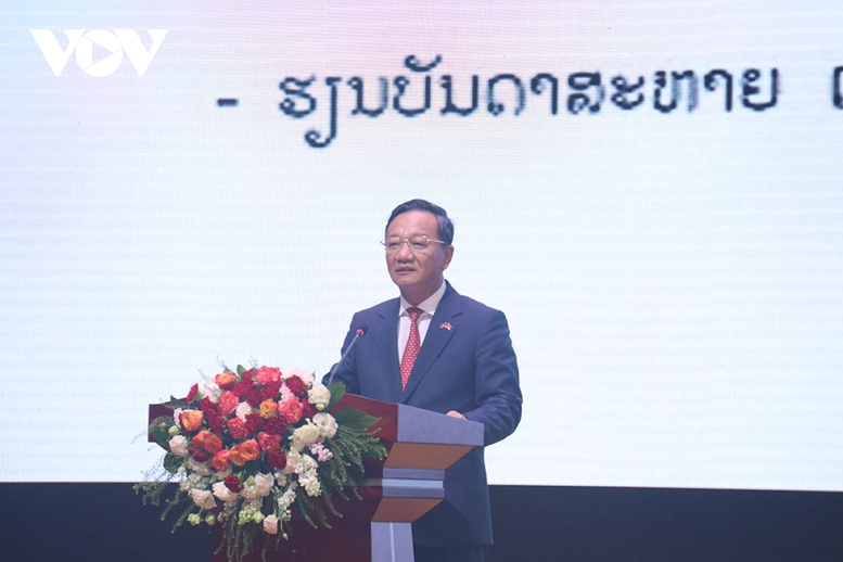 VIDEO: Lào tổ chức trọng thể lễ mít tinh kỷ niệm 80 năm Quốc khánh Việt Nam- Ảnh 4.