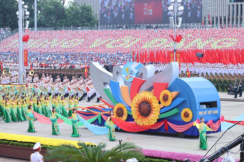 TỔNG THUẬT: Lễ Tổng duyệt chương trình diễu binh, diễu hành kỷ niệm 80 năm Quốc khánh 2/9- Ảnh 56.