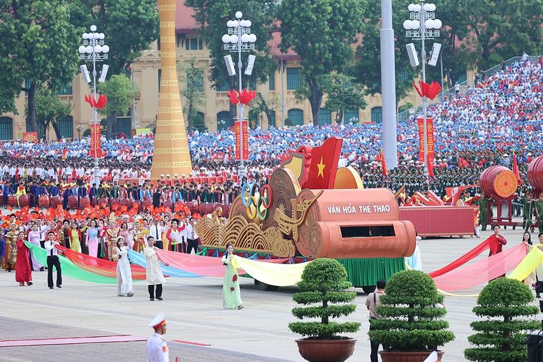 TỔNG THUẬT: Lễ Tổng duyệt chương trình diễu binh, diễu hành kỷ niệm 80 năm Quốc khánh 2/9- Ảnh 59.