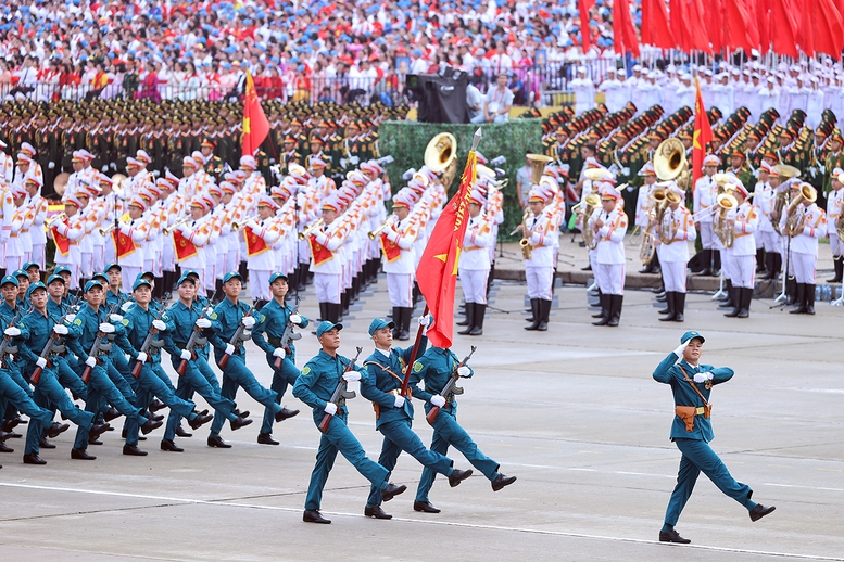 TỔNG THUẬT: Lễ Tổng duyệt chương trình diễu binh, diễu hành kỷ niệm 80 năm Quốc khánh 2/9- Ảnh 26.