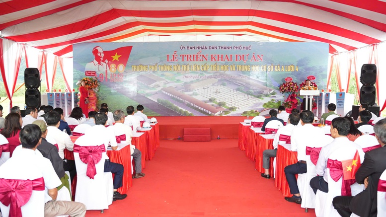TP. Huế triển khai hai dự án trường học tại A Lưới 3 và A Lưới 4- Ảnh 3.