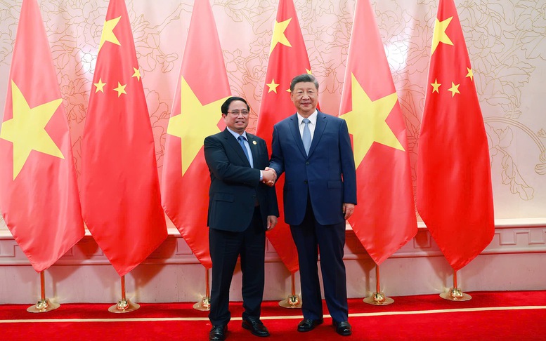 Thủ tướng Phạm Minh Chính hội kiến Tổng Bí thư, Chủ tịch nước Trung Quốc
