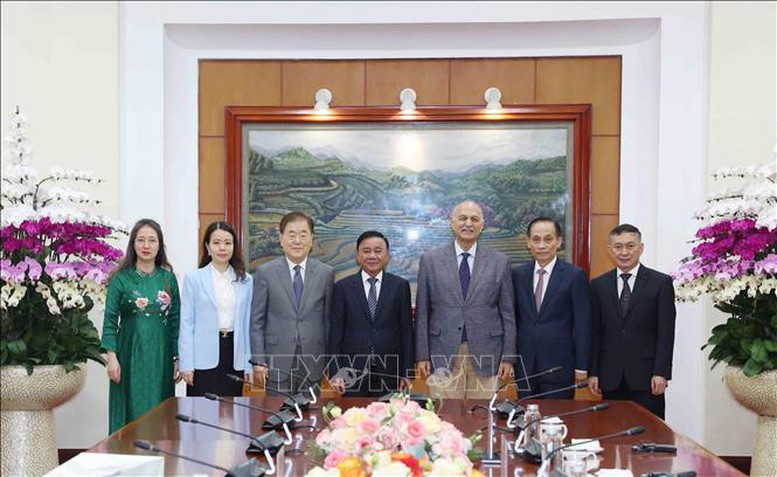 Thường trực Ban Bí thư Trần Cẩm Tú tiếp Ban Lãnh đạo Hội nghị quốc tế các đảng chính trị châu Á (ICAPP)- Ảnh 2.