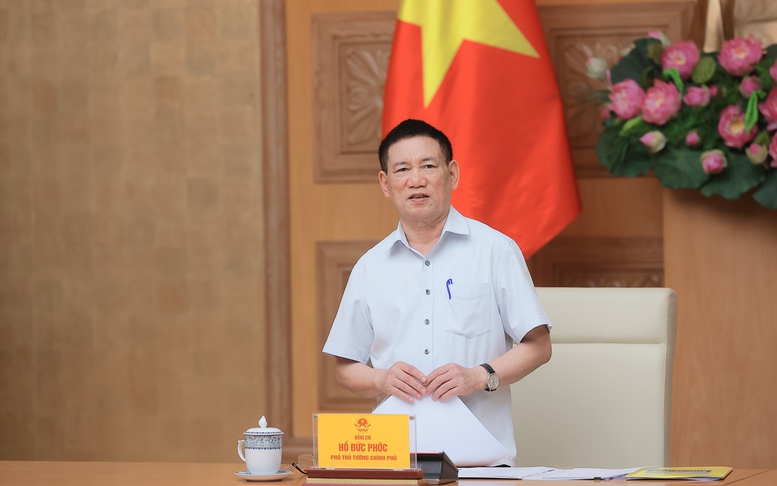 Phó Thủ tướng Hồ Đức Phớc chủ trì cuộc họp Hội đồng Tư vấn chính sách tiền tệ quốc gia