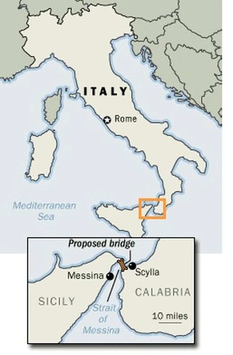 Italy phê duyệt dự án cầu một nhịp vượt biển dài nhất thế giới, đảo Sicily chỉ còn cách đất liền 10 phút- Ảnh 2.