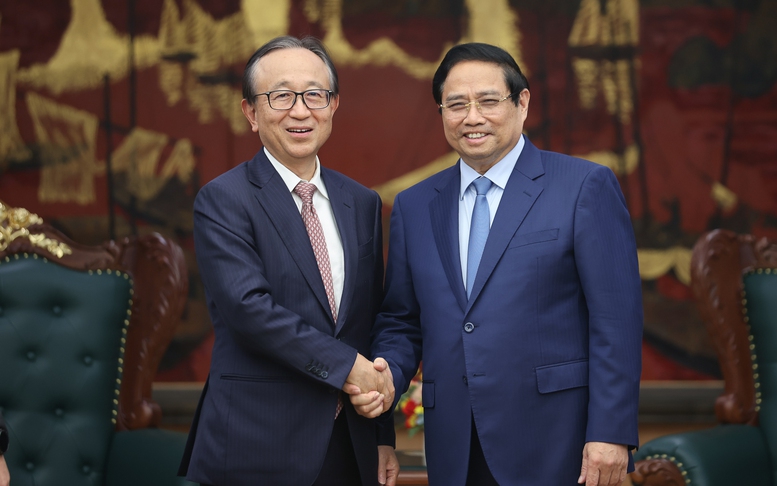 Thủ tướng đề nghị ngân hàng hàng đầu Nhật Bản và thế giới tham gia Trung tâm tài chính quốc tế tại Việt Nam