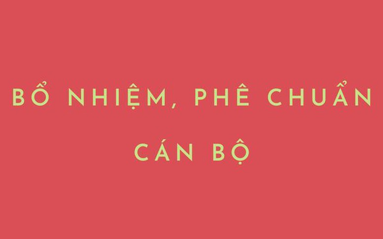 Phê chuẩn kết quả bầu, miễn nhiệm chức vụ Phó Chủ tịch UBND 2 địa phương