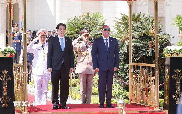 Những kết quả nổi bật trong chuyến thăm Ai Cập, Angola của Chủ tịch nước Lương Cường