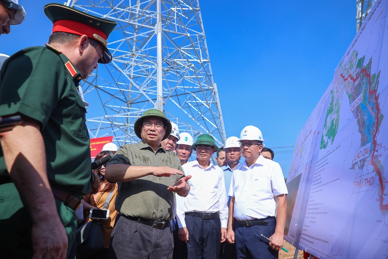 Thủ tướng: Dứt khoát hoàn thành đường dây 500 kV Lào Cai-Vĩnh Yên trong 6 tháng thay vì 2 năm- Ảnh 3.