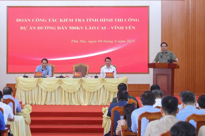 Thủ tướng: Dứt khoát hoàn thành đường dây 500 kV Lào Cai-Vĩnh Yên trong 6 tháng thay vì 2 năm- Ảnh 9.