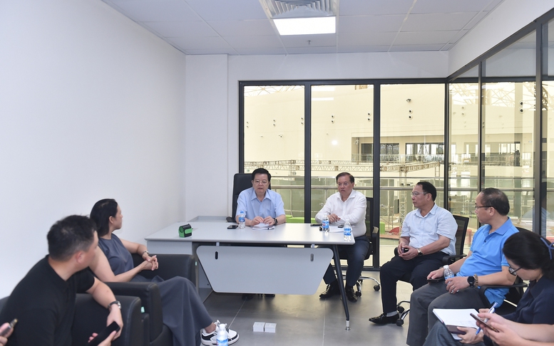 Cập nhật tiến độ theo ngày, bảo đảm điều kiện tốt nhất cho Triển lãm 80 năm Quốc khánh