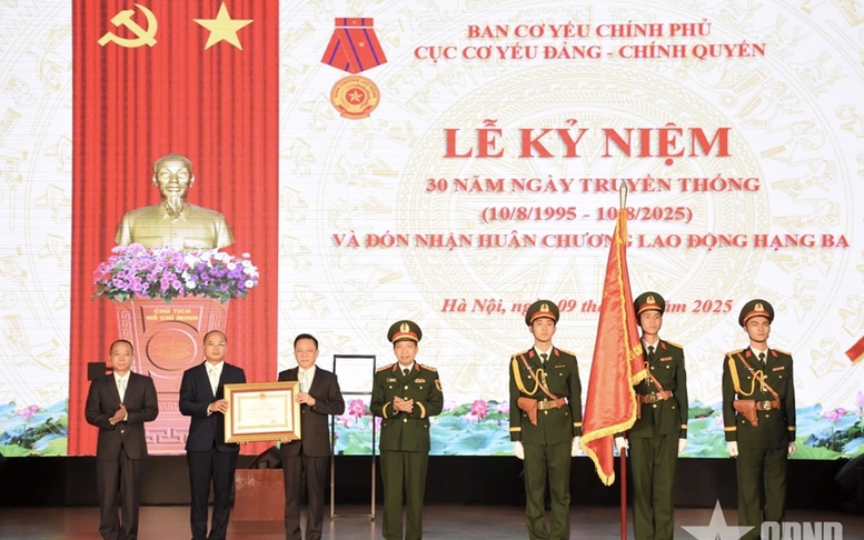 Cục Cơ yếu Đảng - Chính quyền kỷ niệm 30 năm Ngày truyền thống