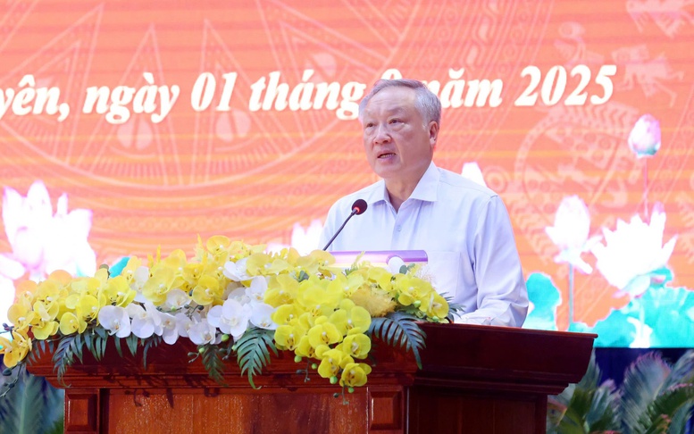 Phó Thủ tướng Thường trực Chính phủ Nguyễn Hòa Bình dự Lễ công bố Quyết định đặc xá tại Trại giam Phú Sơn 4