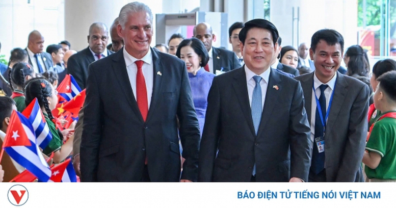 Bí thư Thứ nhất, Chủ tịch nước Cuba Miguel Diaz Canel hội kiến Thủ tướng Chính phủ Phạm Minh Chính- Ảnh 9.