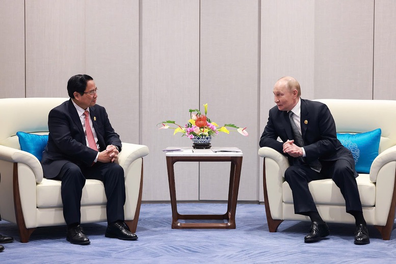 Thủ tướng Phạm Minh Chính gặp Tổng thống Nga Vladimir Putin- Ảnh 2.