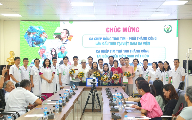 Ca ghép đồng thời tim phổi thành công đầu tiên tại Việt Nam được ra viện