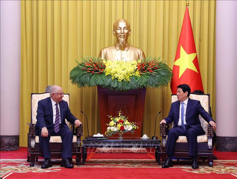 Chủ tịch nước Lương Cường tiếp Bộ trưởng Quốc phòng Thổ Nhĩ Kỳ- Ảnh 2.