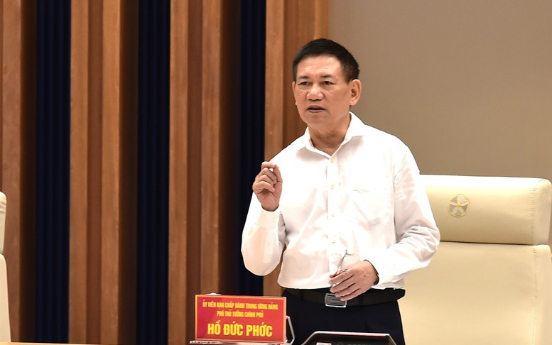 Phó Thủ tướng Hồ Đức Phớc làm việc với thành phố Hải Phòng