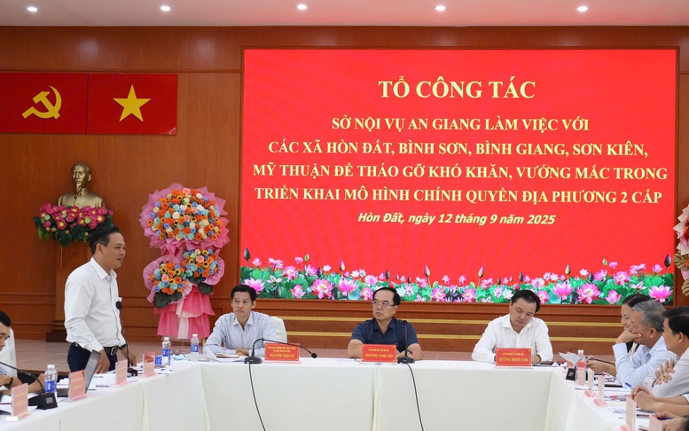 An Giang: Cấp trên 'cùng ăn, cùng ở, cùng làm' để tháo gỡ khó khăn từ cơ sở