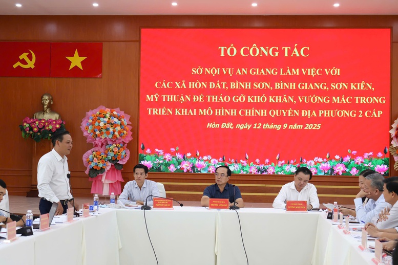 An Giang: Cấp trên 'cùng ăn, cùng ở, cùng làm' để tháo gỡ khó khăn từ cơ sở- Ảnh 1.