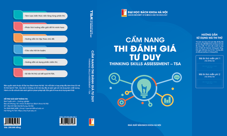 Chi tiết Kỳ thi Đánh giá tư duy TSA năm 2026 của Đại học Bách khoa Hà Nội- Ảnh 2.