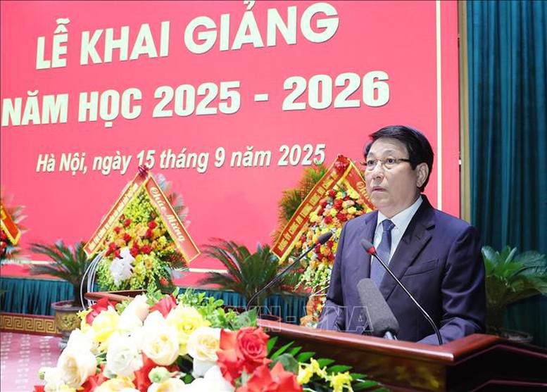 Chủ tịch nước: Xây dựng Học viện Quốc phòng mang tầm chiến lược tiên tiến, hiện đại- Ảnh 5.