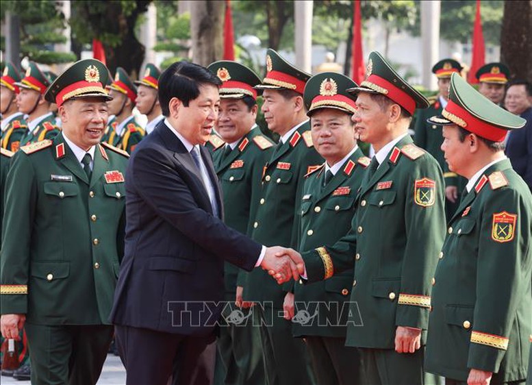 Chủ tịch nước: Xây dựng Học viện Quốc phòng mang tầm chiến lược tiên tiến, hiện đại- Ảnh 2.